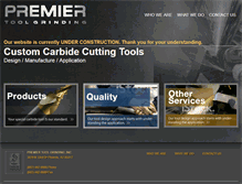 Tablet Screenshot of premiertoolgrinding.com